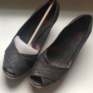 Tory Burch Black Espadrilles